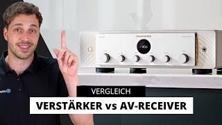 AV-Receiver gegen Stereo Verstärker  Marantz vs. Marantz & Co.