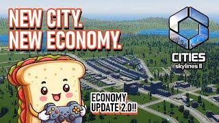 New City NO MONEY  Cities Skylines 2 ECONOMY UPDATE 2.0  Ep1  Lunch Hour Play Sessions