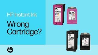 Did HP Instant Ink send me the wrong cartridge?  HP Support
