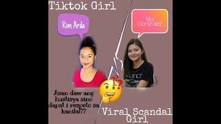 Tiktok Girl Vs. Viral Scandal Girl  Kim Arda Via Gonzalez  Krissys TV