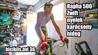 ZWIFT RAPHA 500 NAGY NYELEK  biciklis.avi 36