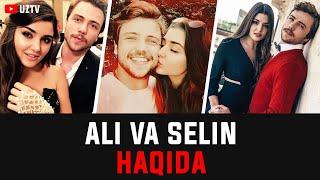 Gunesh qizlari Ali va Selin haqida  Hande Erchel Tolga Saritash haqida uztv uz tv