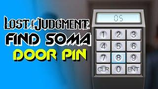 Lost Judgment  Door code  Find Soma