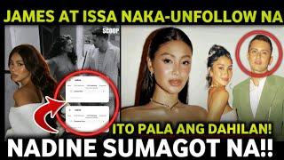 NADINE LUSTRE EKES NA SI JAMES REID AT ISSA PRESSMANNADINE SUMAGOT NA