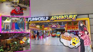 keseruan main di FUNWORLD Qbig mall BSD  review Funworld Qbig BSD