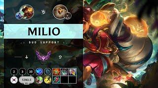 Milio Support vs Bard - KR Master Patch 14.9