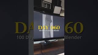 Day 60 of 100 days of blender - 7hr 28min. #blender #blender3d #100daychallenge