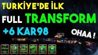 ZULA TRDE İLK FULL TRANSFORM +6 KAR98 İLE OYNADIM YİNE İLK BİZDE