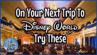2021 Disney World MUST TRY Restaurants