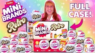 I UNBOXED A FULL CASE OF MINI BRANDS RETRO BLIND BAGS