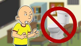 Caillou Pees On the School FloorGrounded