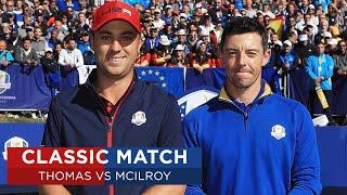 Rory McIlroy vs Justin Thomas  Extended Highlights  2018 Ryder Cup