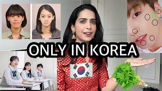 5 INTERESTING FACTS ABOUT KOREA crazy beauty standards washing hair student superstitions 