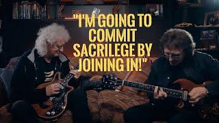 Brian May and Tony Iommi play Black Sabbaths Paranoid