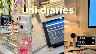 UNI DIARIES  first day of uni waking up at 4 AM taking notes studying & more ft. Paperlike️