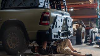 Front and Rear Bumper Mod - Expedition One - Ram Rebel 2021