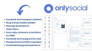 How to Create Chatbots with SalesBots Visual Flow Builder  OnlySocial Media Marketing Tutorial