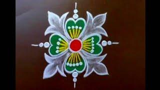 6 attractive beginners kolam collection  Latest rangoli designs  3*3 dots small muggulu designs