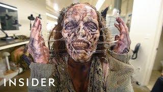 How A Hollywood Makeup Artist Turns Actors Into Zombies  Movies Insider