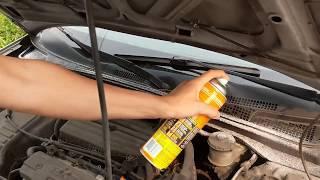 Will a can of Tire Foam clean an extremely dirty engine ?