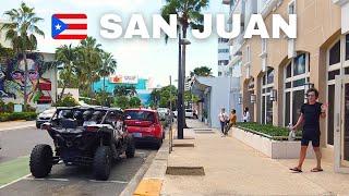  SAN JUAN SPRING BREAK PUERTO RICO WALKING TOUR 4K