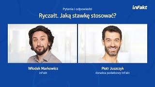 Stawki ryczałtu. Jak wybrać poprawną? Webinar z doradcą podatkowym inFakt