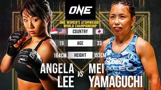 YOUNGEST World Champion In MMA History  Angela Lee vs. Mei Yamaguchi I  Full Fight