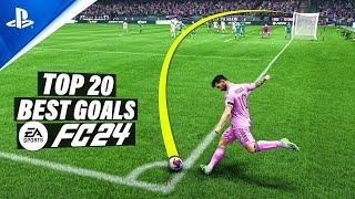 FC 24  TOP 20 GOALS #1 PS5 4K