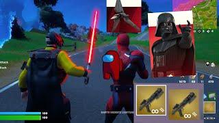 THE *DARTH VADERS LIGHTSABER* ONLY And  *E-11 BLASTER RIFLE* Only Fortnite