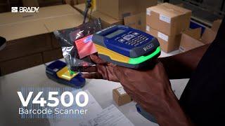 Brady V4500 Barcode Scanner  Overview