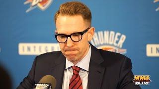 Oklahoma City Thunder GM Sam Presti On Serge Ibaka Trade