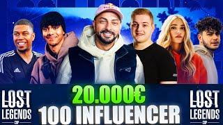 20.000€ LOST LEGENDS CUP MIT 100 INFLUENCERN 