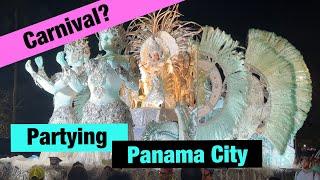 Incredible costumes and dancers in Panama City Panama.