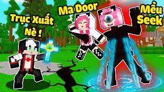 MỀU THỬ THÁCH TROLL REDHOOD BẰNG QUÁI VẬT DOORS TRONG MINECRAFT*REDHOO DÙNG THÁNH GIÁ TRỤC XUẤT SEEK