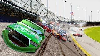 DINOCOS ALL MINE CRASH Attempt #3 + FAILS  Forza Motorsport 6  NASCAR R Class