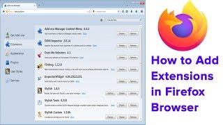 Firefox  How to Add Extensions in Firefox Browser