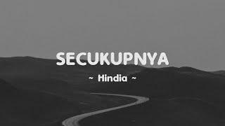 Secukupnya - Hindia Lirik Lagu