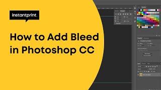 How to Add Bleed in Photoshop Setting Up Bleed Area for Printing  instantprint