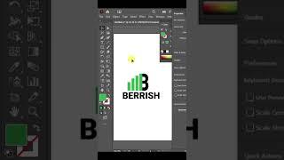 Design a B Letter Logo in Adobe Illustrator #trendingshorts