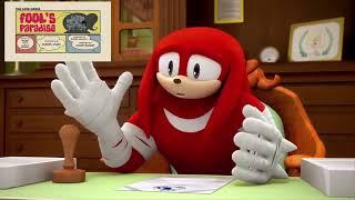 Knuckles approves season 2 episodes of The Loud House.