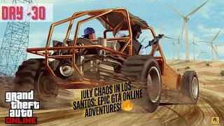 July Chaos in Los Santos Epic GTA Online Adventures  with Karir Gaming
