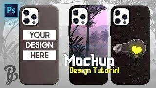 Create iPhone Case mockup  Photoshop Mockup Tutorial