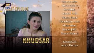 Khudsar Episode 55  Teaser   Top Pakistani Drama