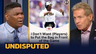 UNDISPUTED  Skip on Deion give another firm stance on NIL Dont put the bag in front of the game