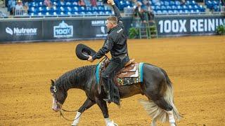 OO7 and Gabriel Borges  2023 100X REINING CLASSIC STAKES CHAMPIONS 232