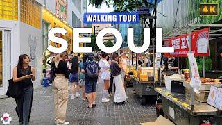 Seoul KOREA 서울여행  외국인 관광객 선호 1순위 명동 거리 탐방  랜선투어 4K UHD