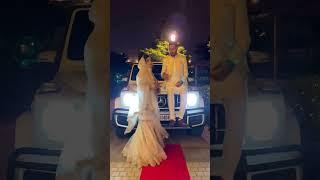 bridal groom masti on mercedes Benz car #shorts #shortvideo #youtubeshorts