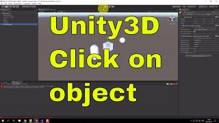 Click on object with Raycast screen - Unity ENG