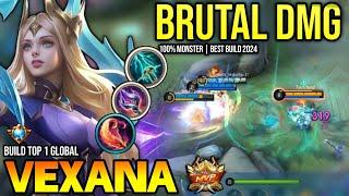 VEXANA BEST BUILD 2024  BUILD TOP GLOBAL VEXANA GAMEPLAY  MOBILE LEGENDS