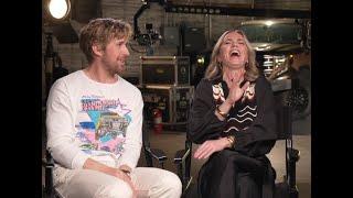 Ryan Gosling makes Emily Blunt lose it with I do flute my crusts  FALL GUY interviews